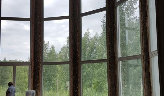 Рублево-успенское шоссе, п.Горки-2, окна из дуба