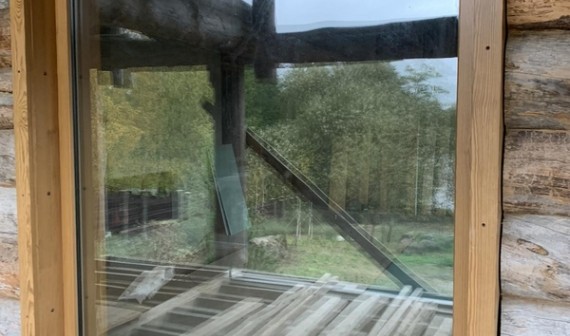 Браславские озера, окна из термососны